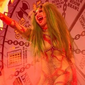 Shotzi Blackheart Halloween Havoc signed outfit